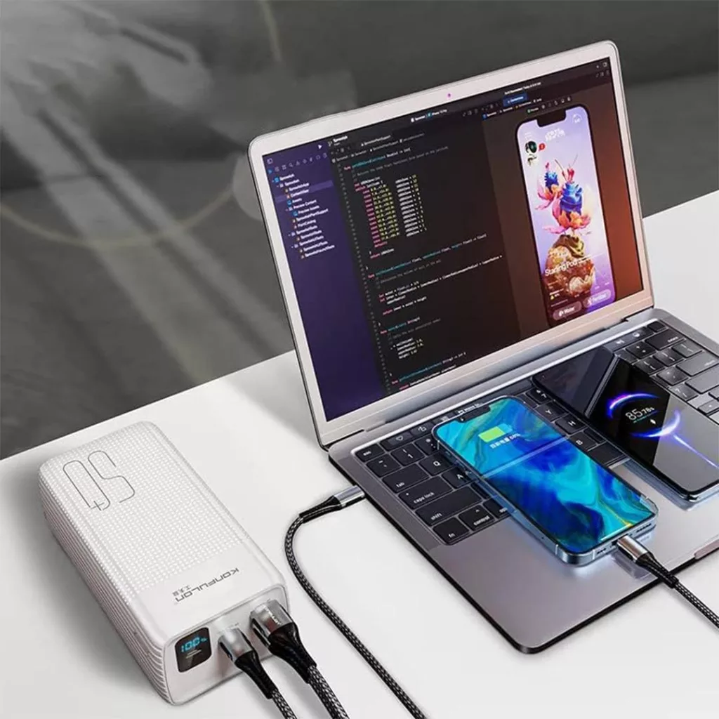 پاوربانک کانفلون مدل A24Q ظرفیت 50000 میلی آمپر ساعت