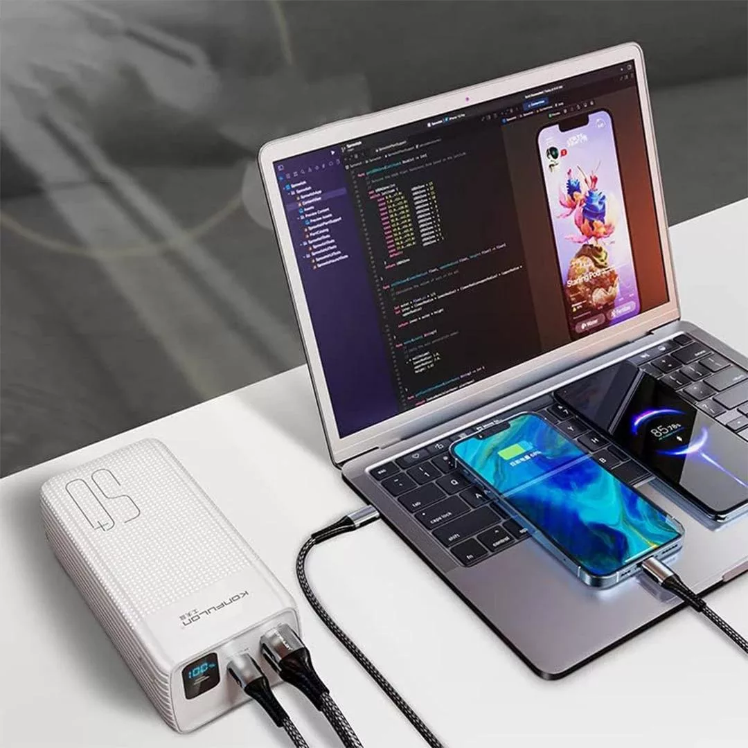 پاوربانک کانفلون مدل A24Q ظرفیت 50000 میلی آمپر ساعت