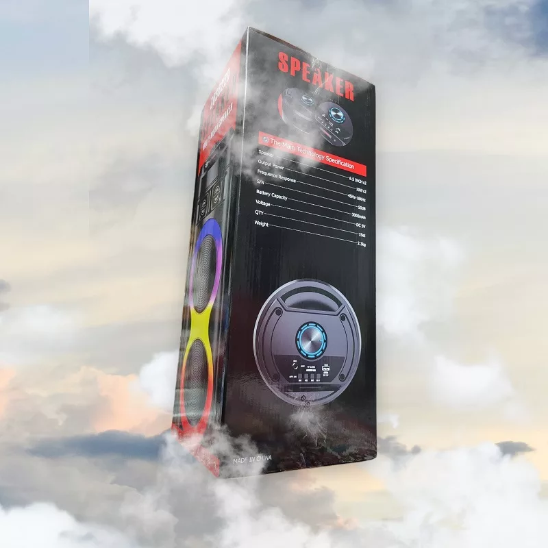 اسپیکر بلوتوثی قابل حمل مدل 3000mah 10wx2