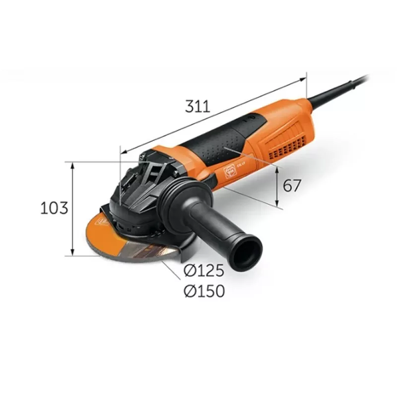 مینی فرز فاین مدل CG 17-125