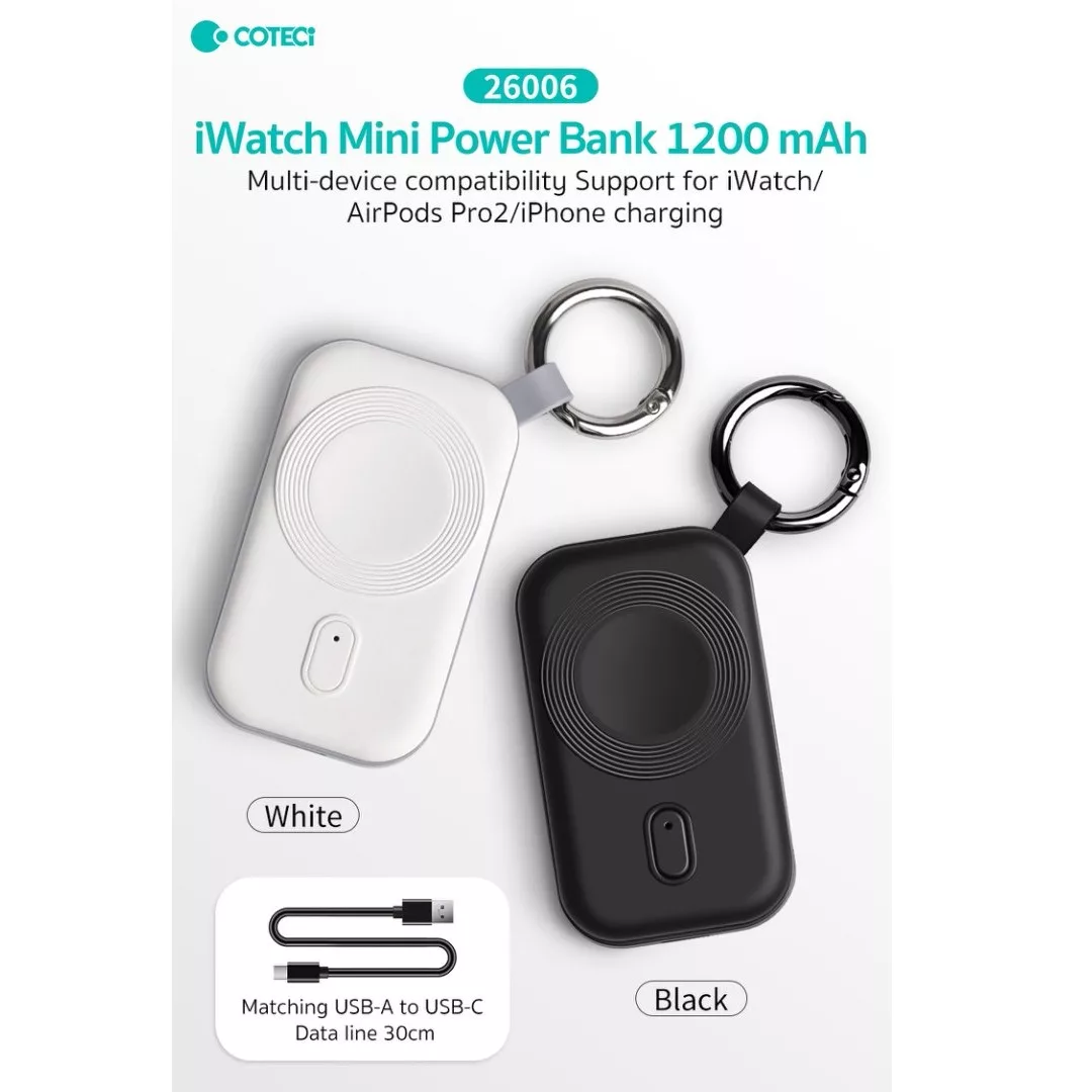 پاور بانک کوتتسی مدل 26006 ظرفیت 1200 میلی آمپر ساعت