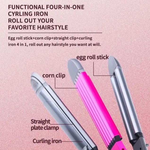 اتو و حالت دهنده ی مو کیمی مدل KM-1397