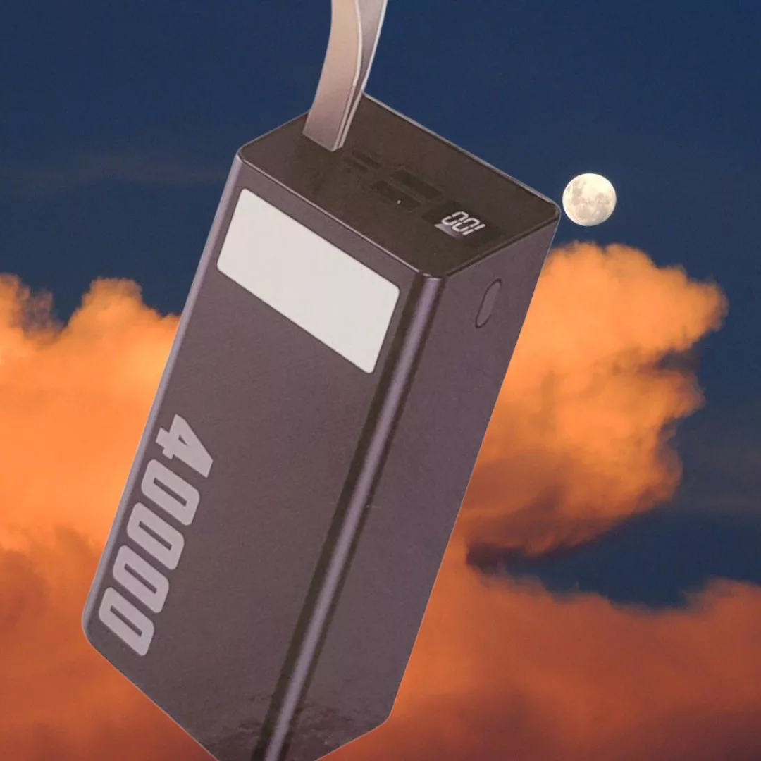 پاوربانک مدل 4OOOOMAH ظرفیت 40000 میلی آمپر ساعت