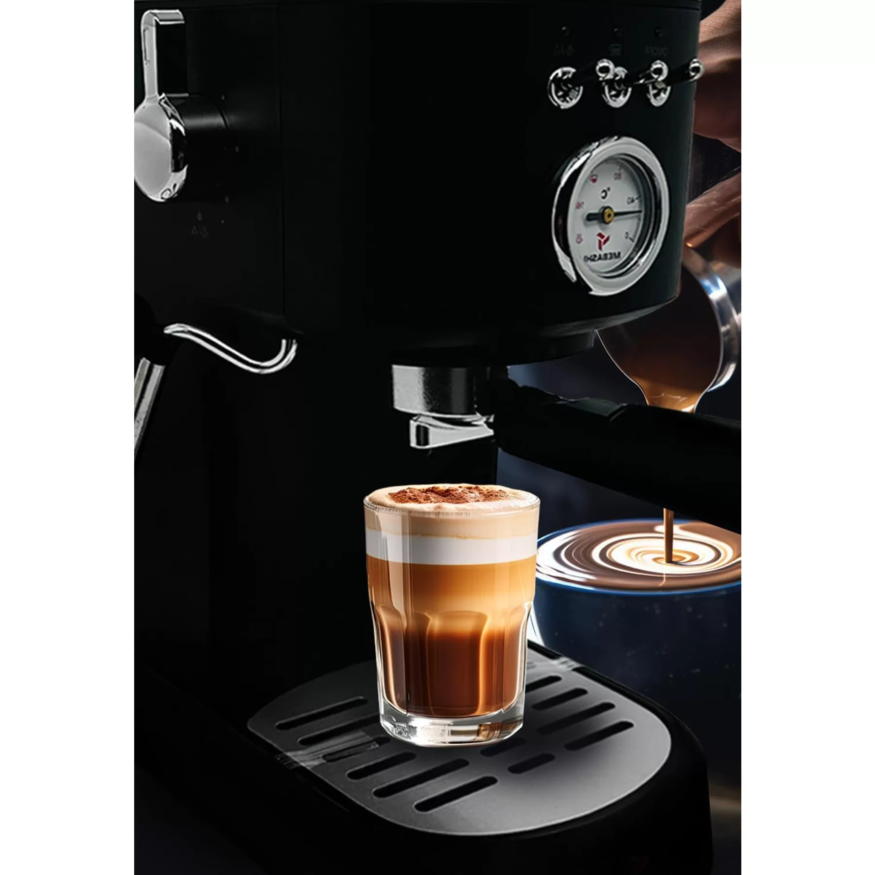 اسپرسو ساز مباشی مدل ME-ECM2040