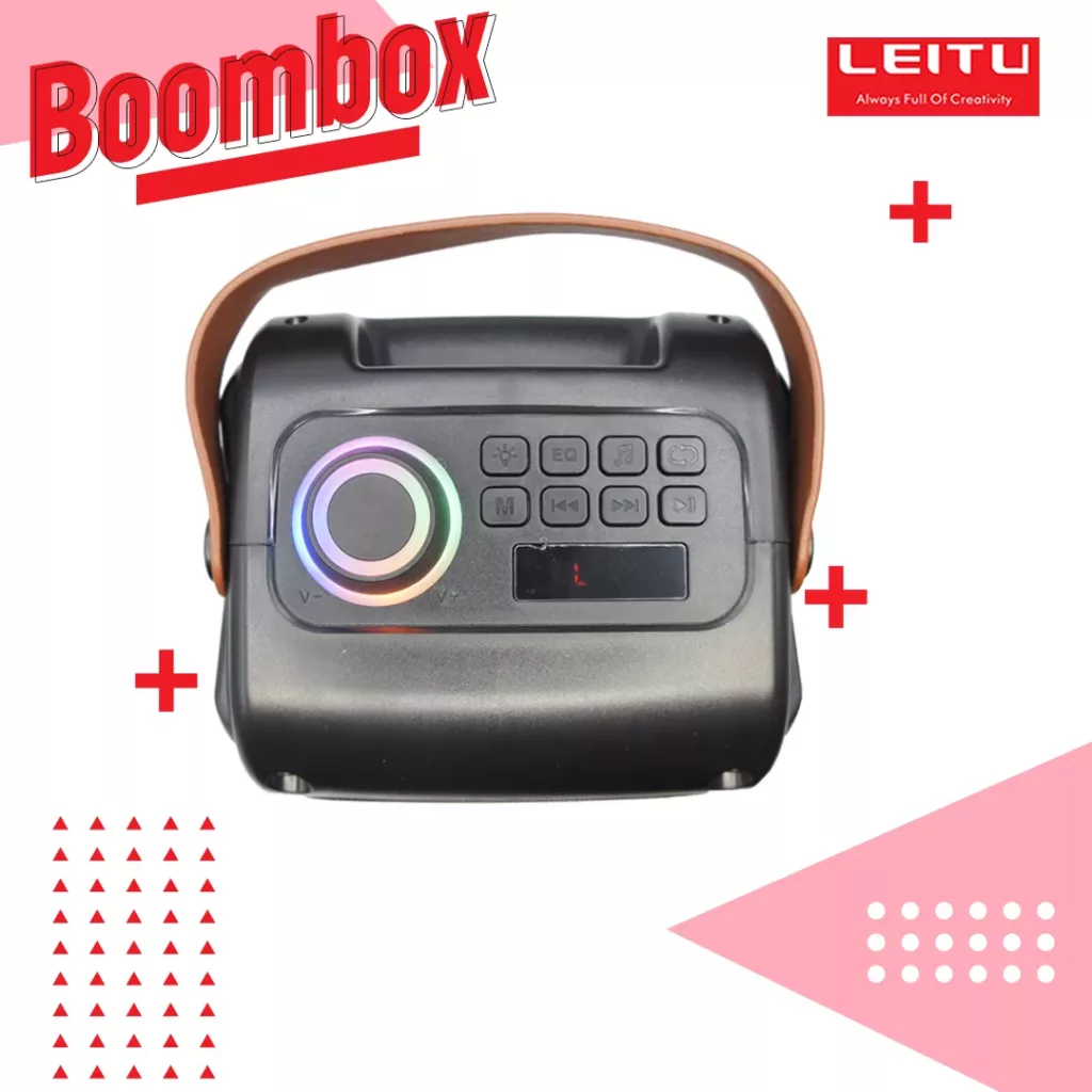 اسپیکر بلوتوثی قابل حمل لیتو مدل Boombox