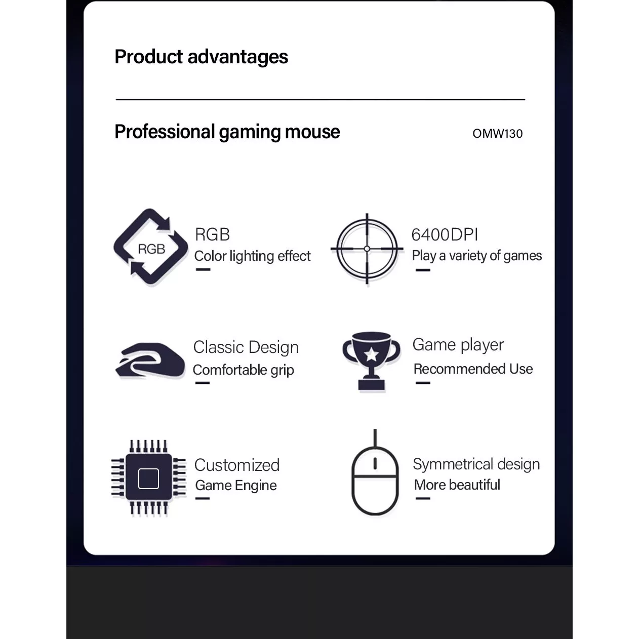 ماوس ایسر مدل 0MW13O