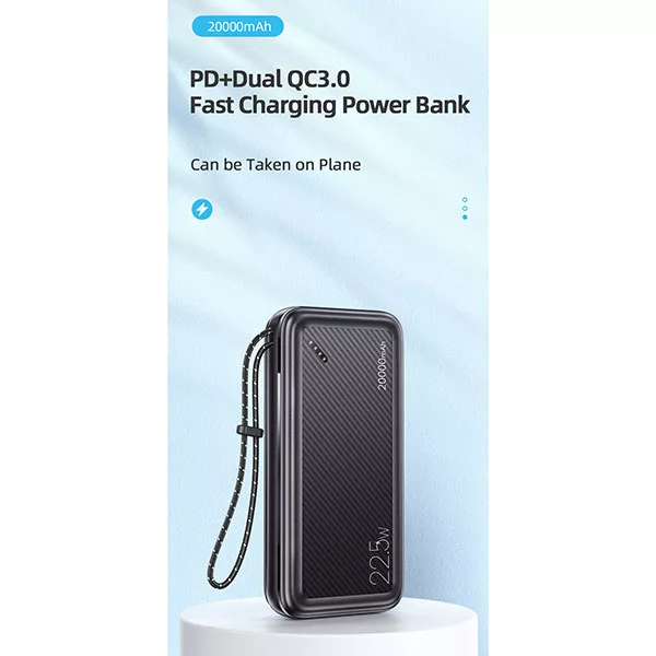 پاوربانک یوسمز مدل 001 ظرفیت 20000 میلی امپر