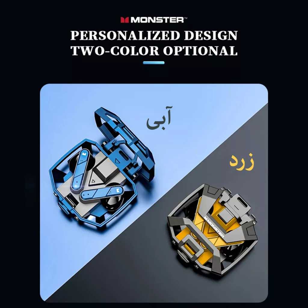 هدفون مخصوص بازی بلوتوثی مانستر مدل AirMars XKT09