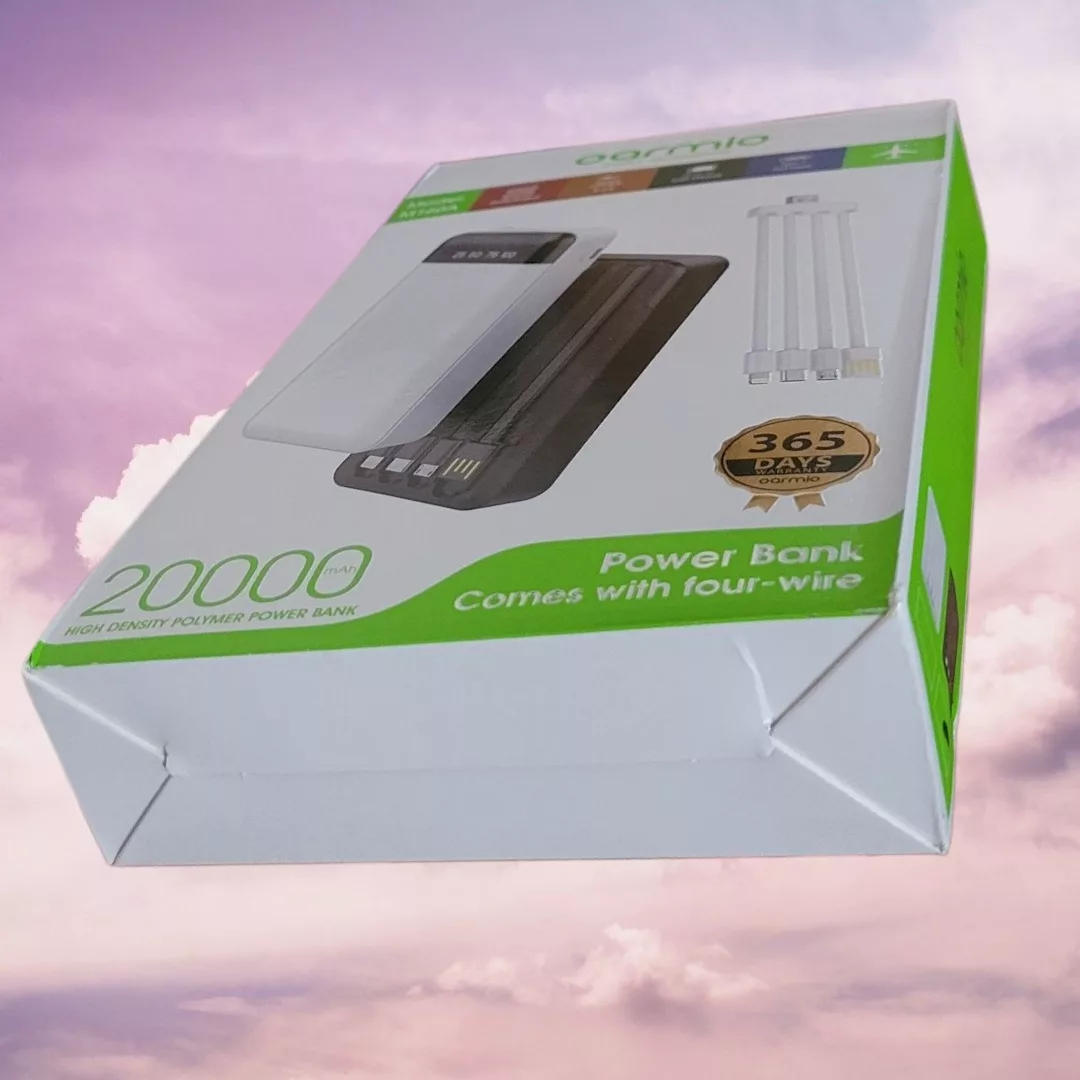 پاوربانک مدل 0armio 20000mah ظرفیت 20000 میلی آمپر ساعت