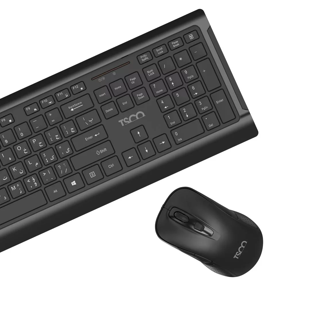 کیبورد و ماوس بی سیم تسکو مدل TKM 7023W