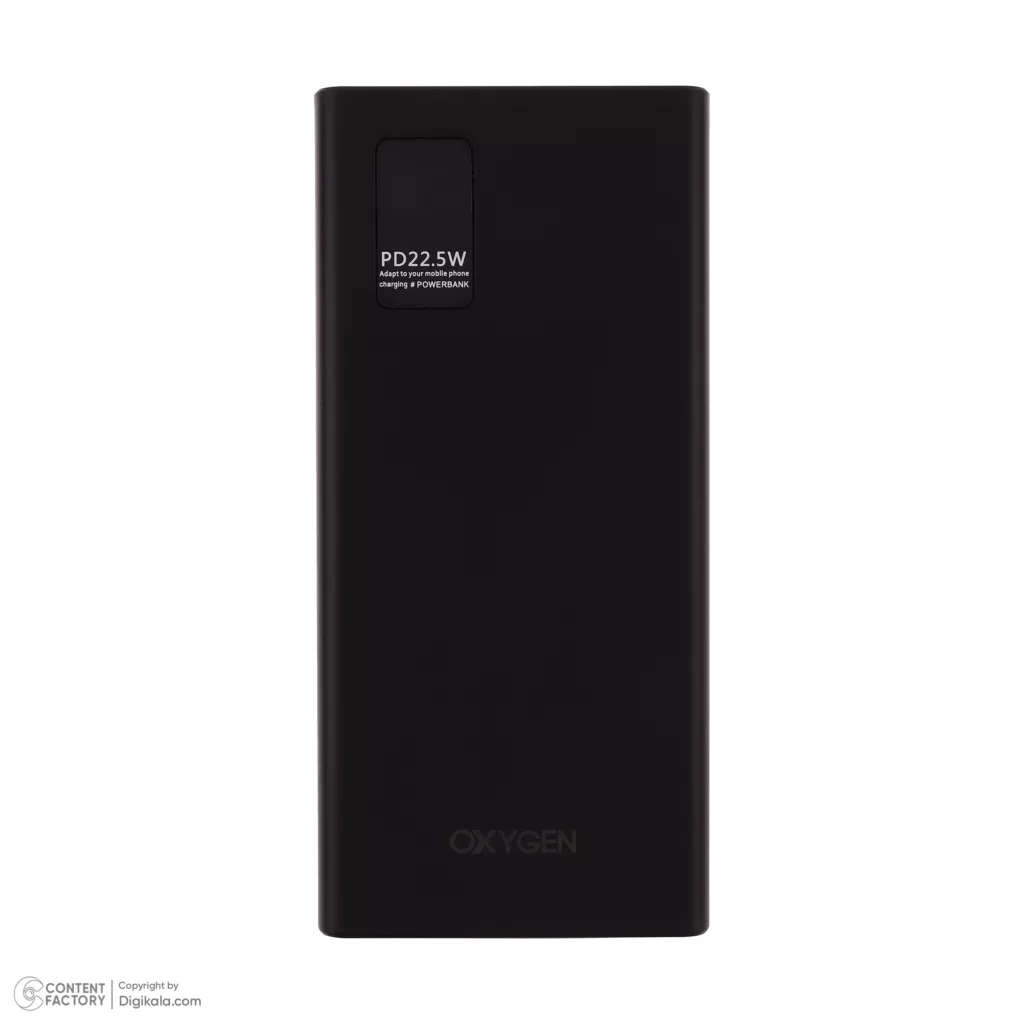 پاوربانک 22.5 وات اکسیژن مدل OX-10 ظرفیت 10000 میلی‌آمپر ساعت