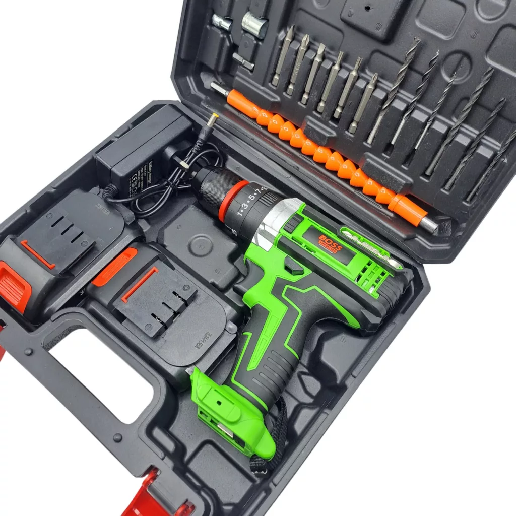 مجموعه 29 عددی دریل چکشی شارژی باس مدل 36VF کد 2