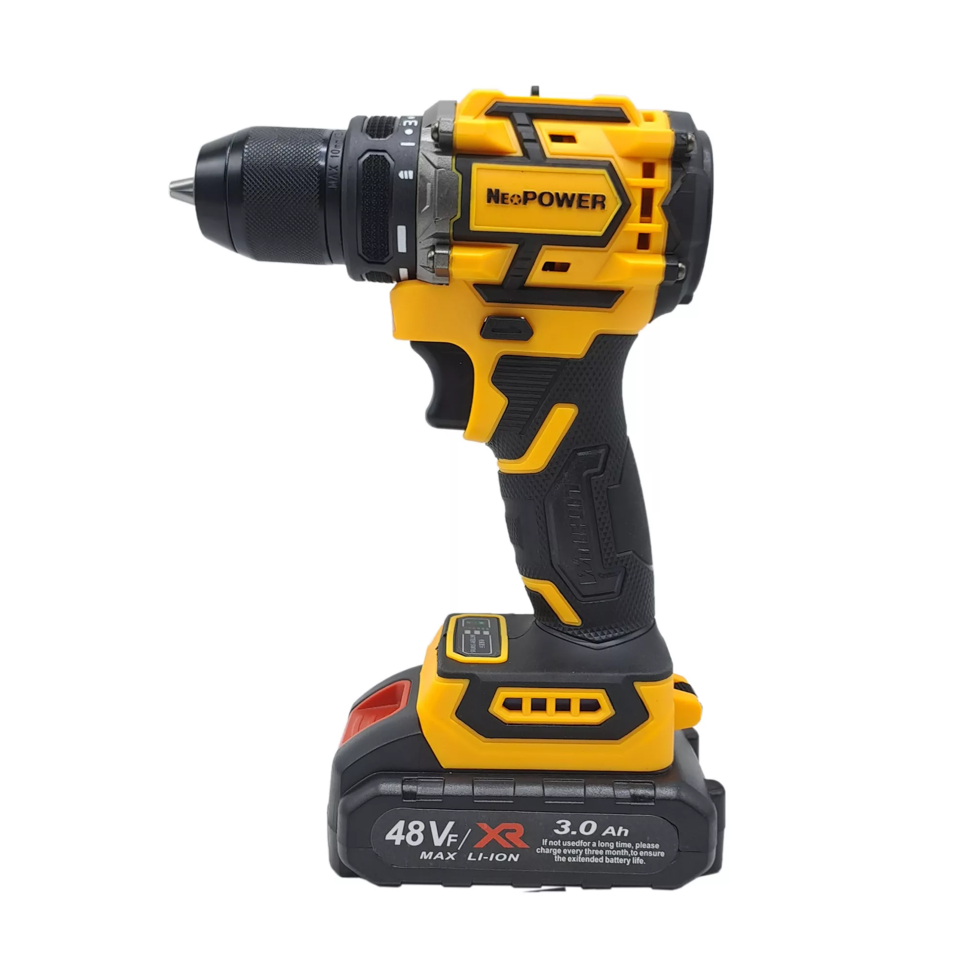 مجموعه 28 عددی دریل پیچ گوشتی براشلس صنعتی نیوپاور مدل 48VF کد 2