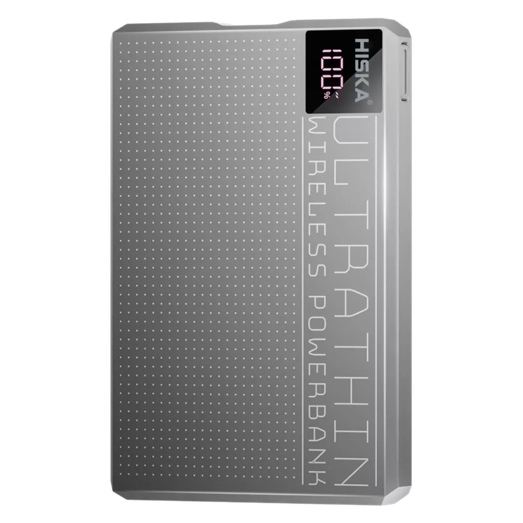 پاوربانک هیسکا مدل HP-124PD ظرفیت 10000 میلی آمپر ساعت