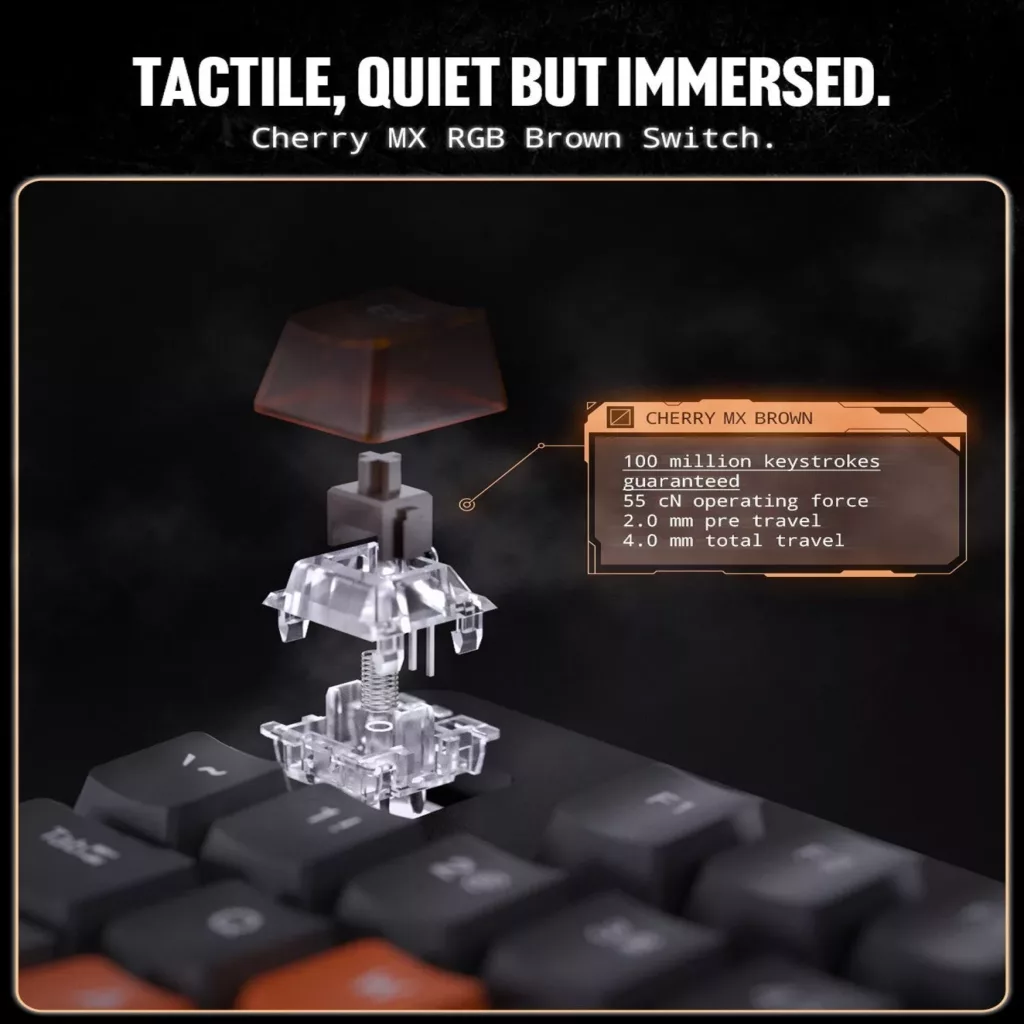 کیبورد گیمینگ اسپیگن مدل Arc Play