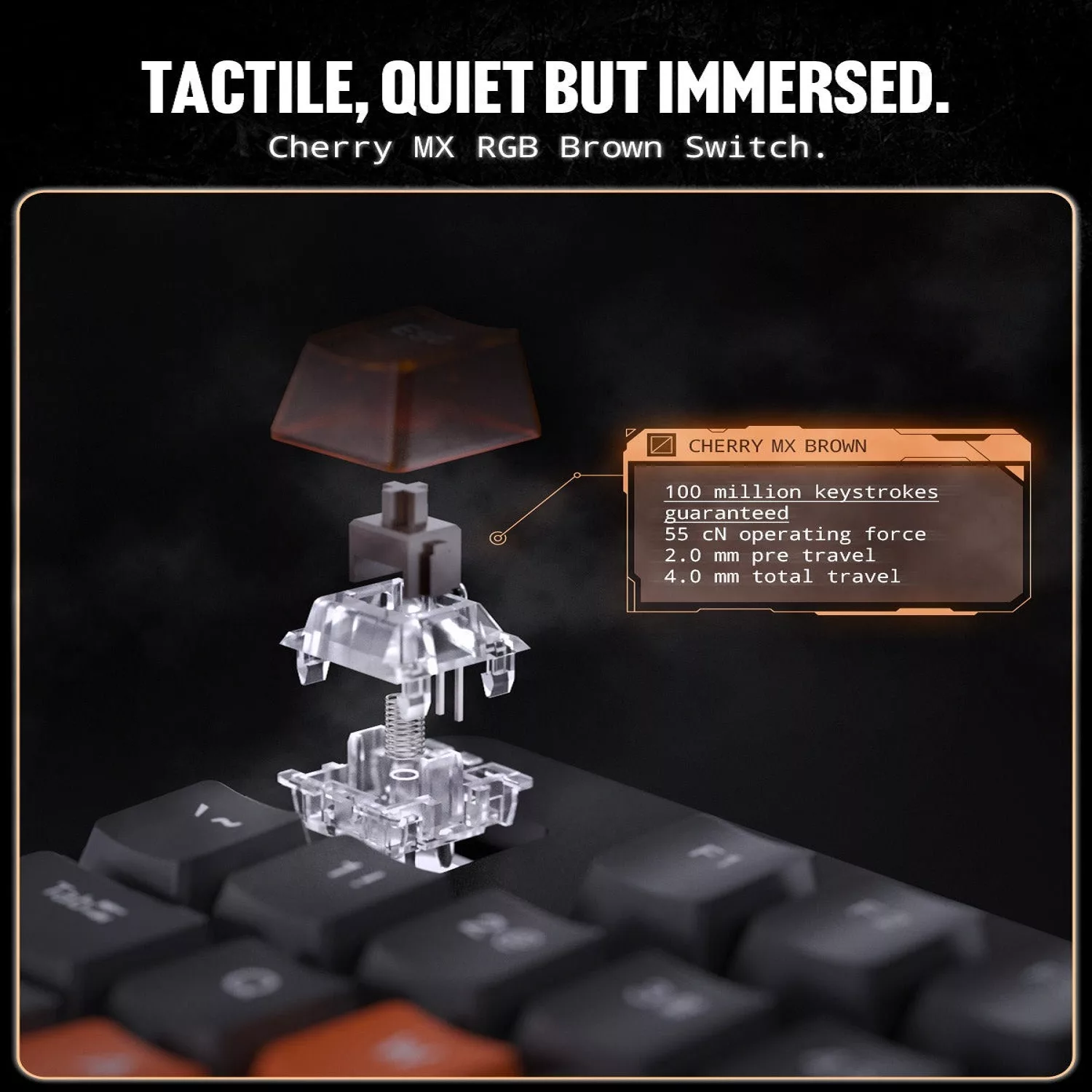 کیبورد گیمینگ اسپیگن مدل Arc Play