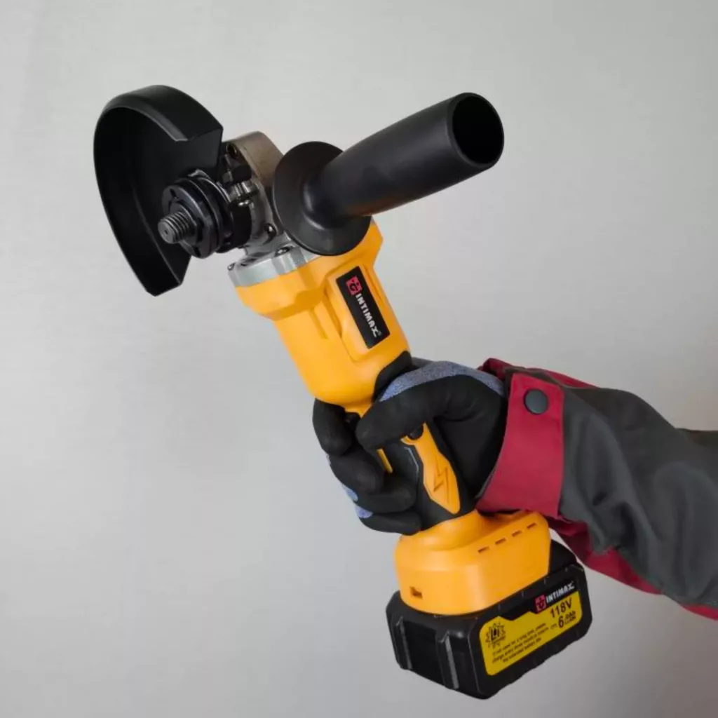 مینی فرز شارژی صنعتی اینتیمکث کد 04633 مدل براشلس