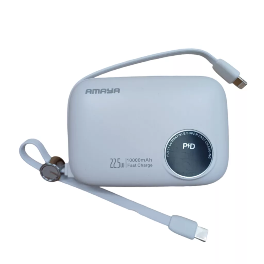 پاوربانک آمایا مدل APB-FD30 ظرفیت 10000 میلی آمپر