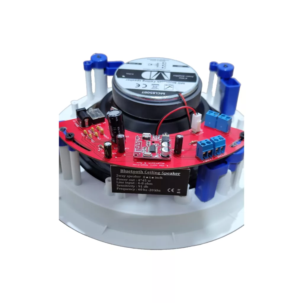 اسپیکر بلوتوثی سقفی ام دی مدل MCL850BT4L بسته 4 عددی