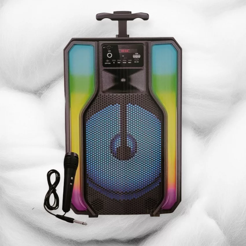 اسپیکر بلوتوثی قابل حمل مدل WIRELESS SPEAKER 8INCH