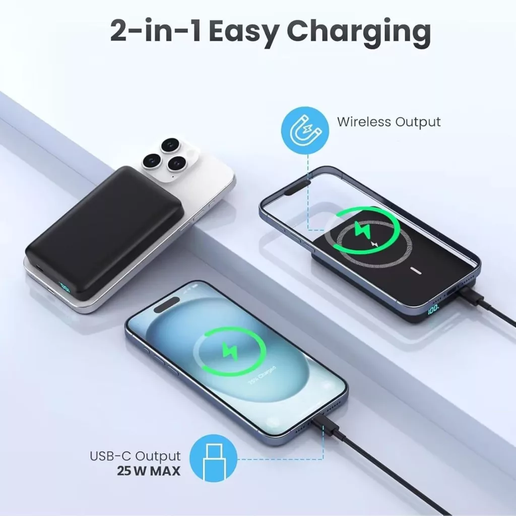 پاوربانک مدل HX100M7 ظرفیت 10800 میلی آمپرساعت