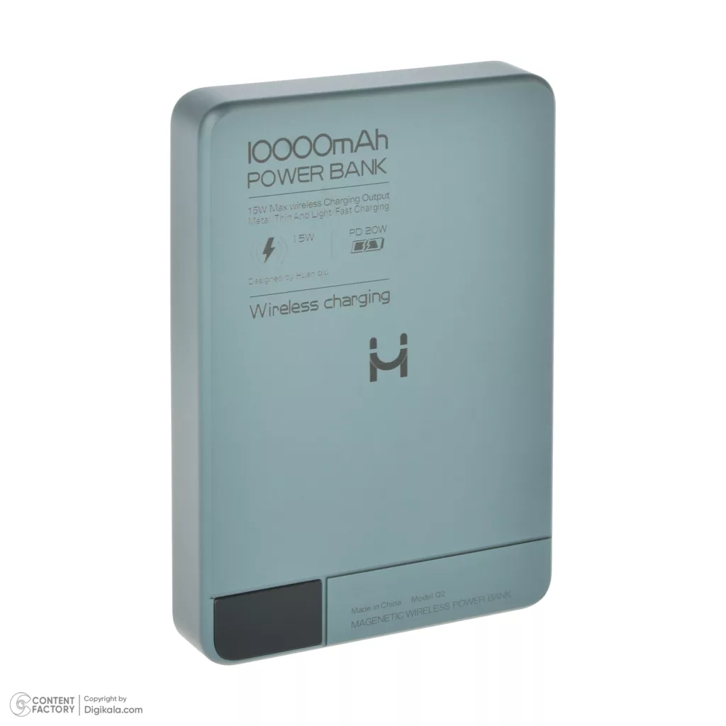 پاوربانک مدل MH ظرفیت 10000 میلی آمپر ساعت
