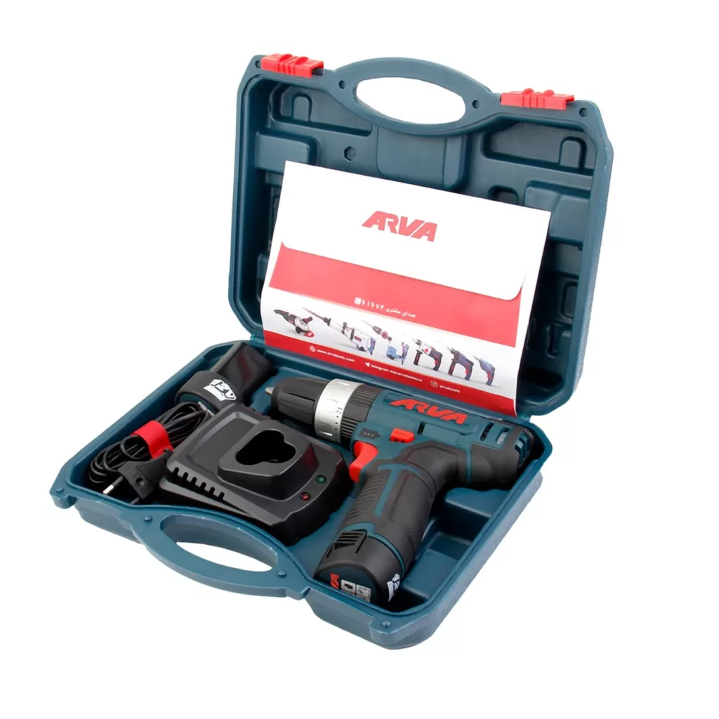 دریل پیچ گوشتی شارژی آروا چکشی مدل 5841