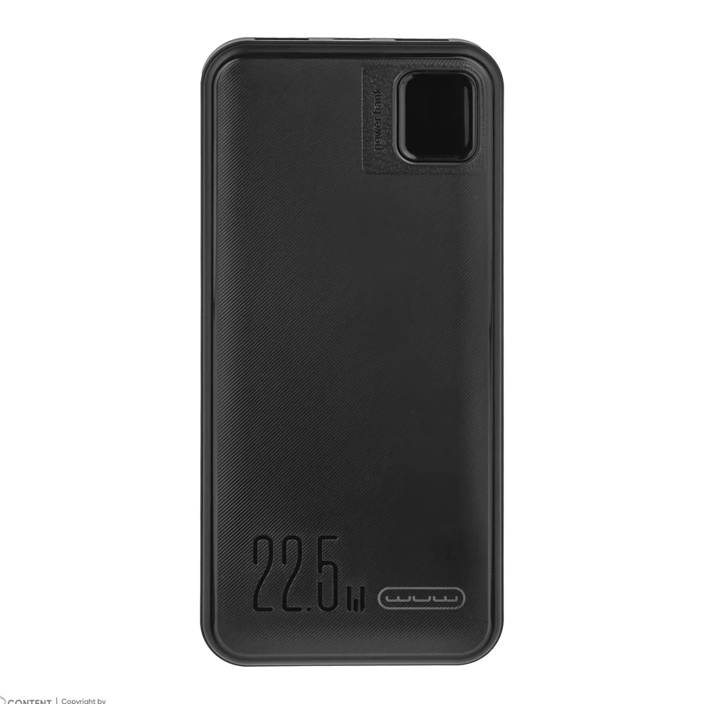 پاوربانک 22.5 وات دبلیو یو دبلیو مدل Y137 ظرفیت 10000 میلی آمپر ساعت