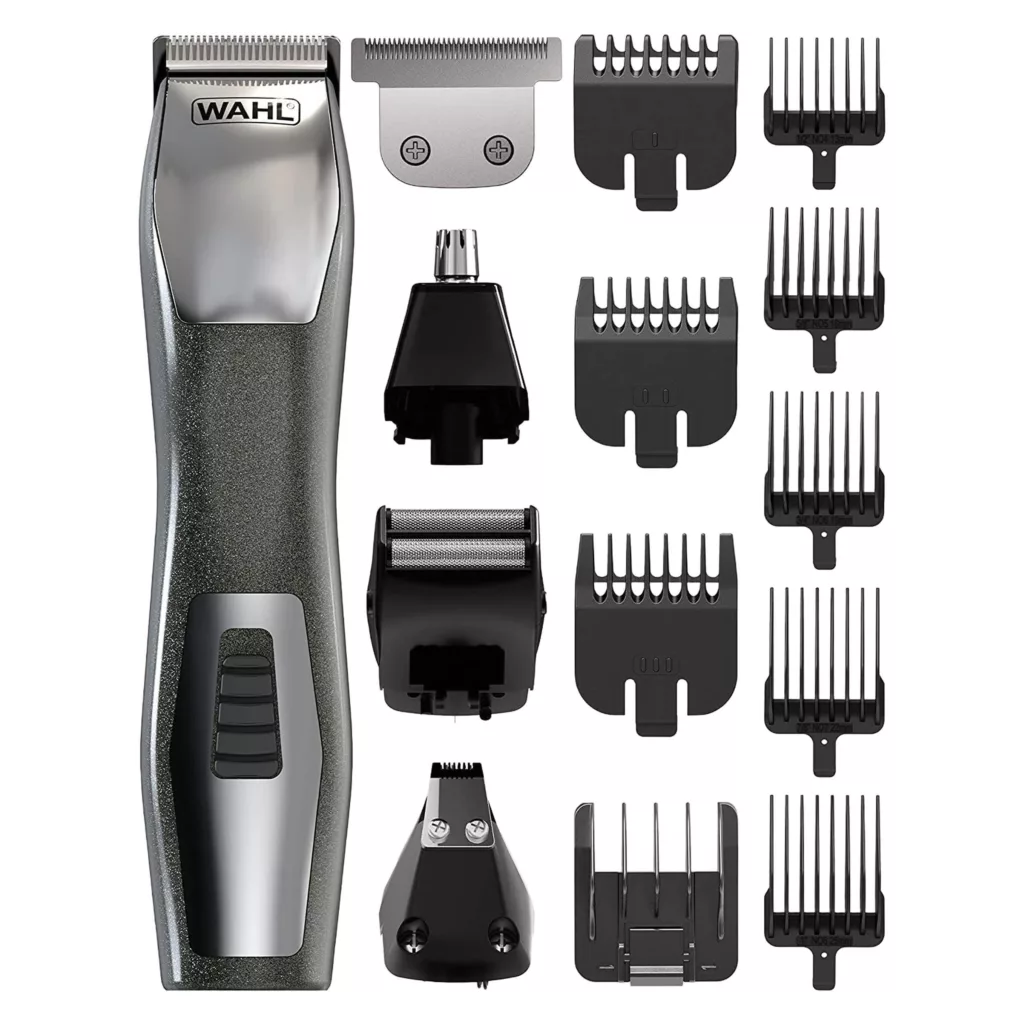 ست ماشین اصلاح موی صورت و بدن وال مدل Chromium 11-in-1 Multigroomer