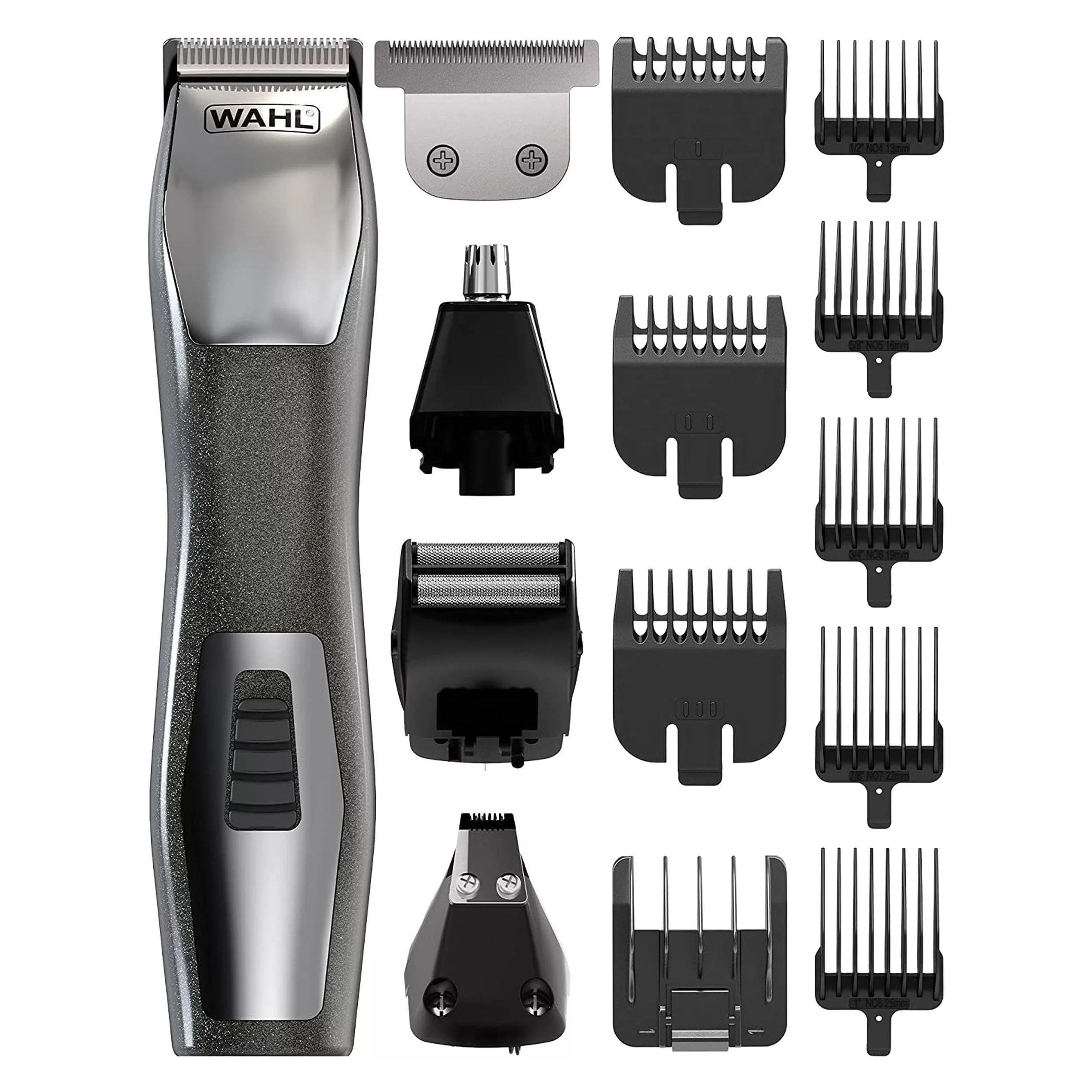 ست ماشین اصلاح موی صورت و بدن وال مدل Chromium 11-in-1 Multigroomer