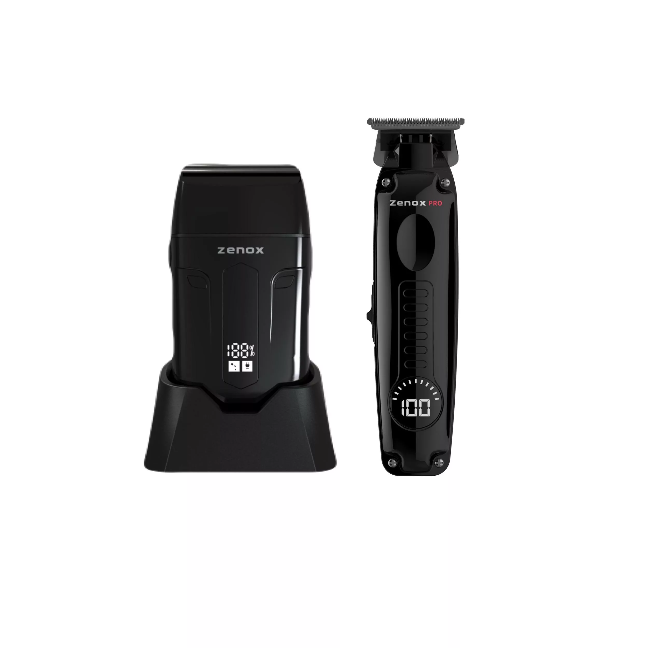 ماشین اصلاح موی صورت و بدن شارژی زیناکس مدل ZX-124 و ماشین اصلاح موی صورت شارژی مدل ZX-311