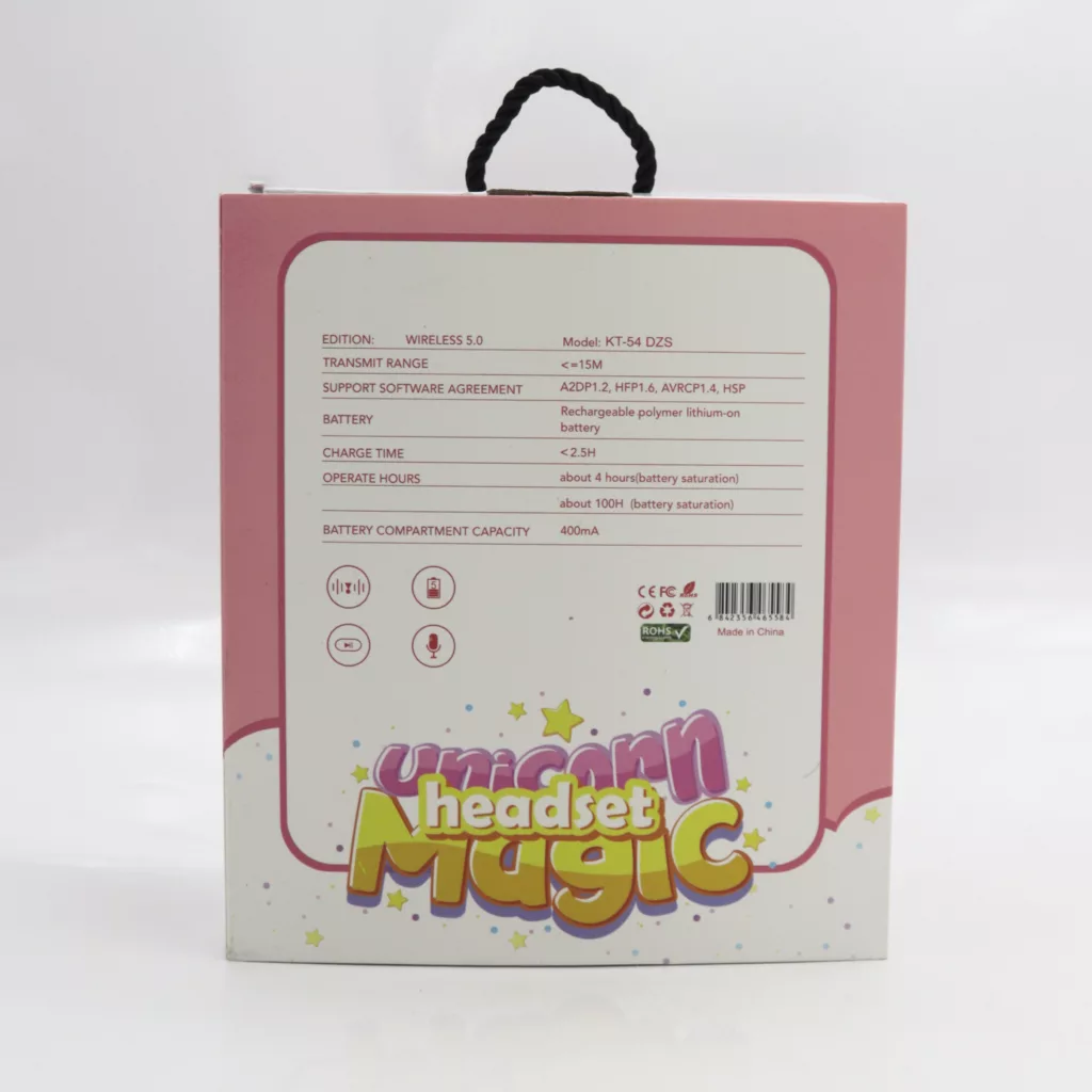 هدفون بلوتوثی مدل یونیکورن کد YPPK-KT54-DZS