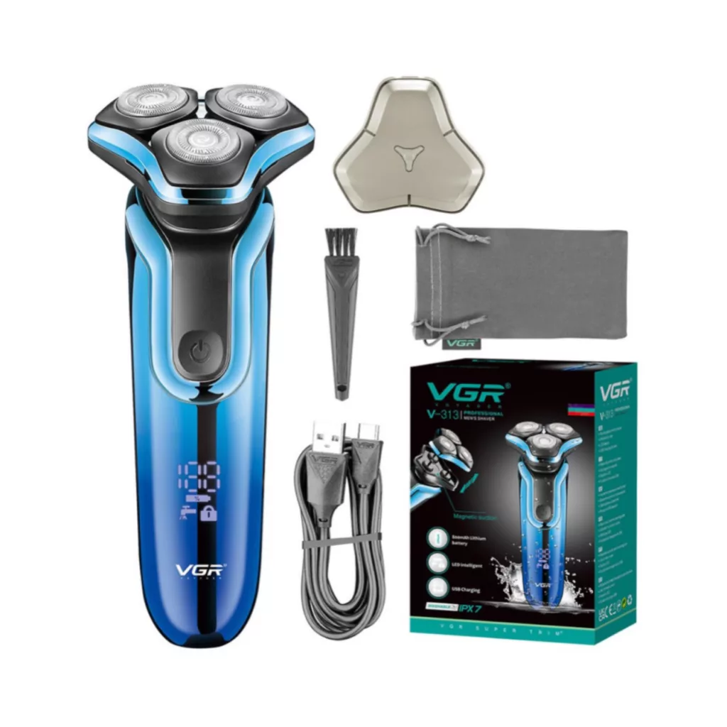 ماشین اصلاح موی صورت شارژی وی جی ار مدل V-313