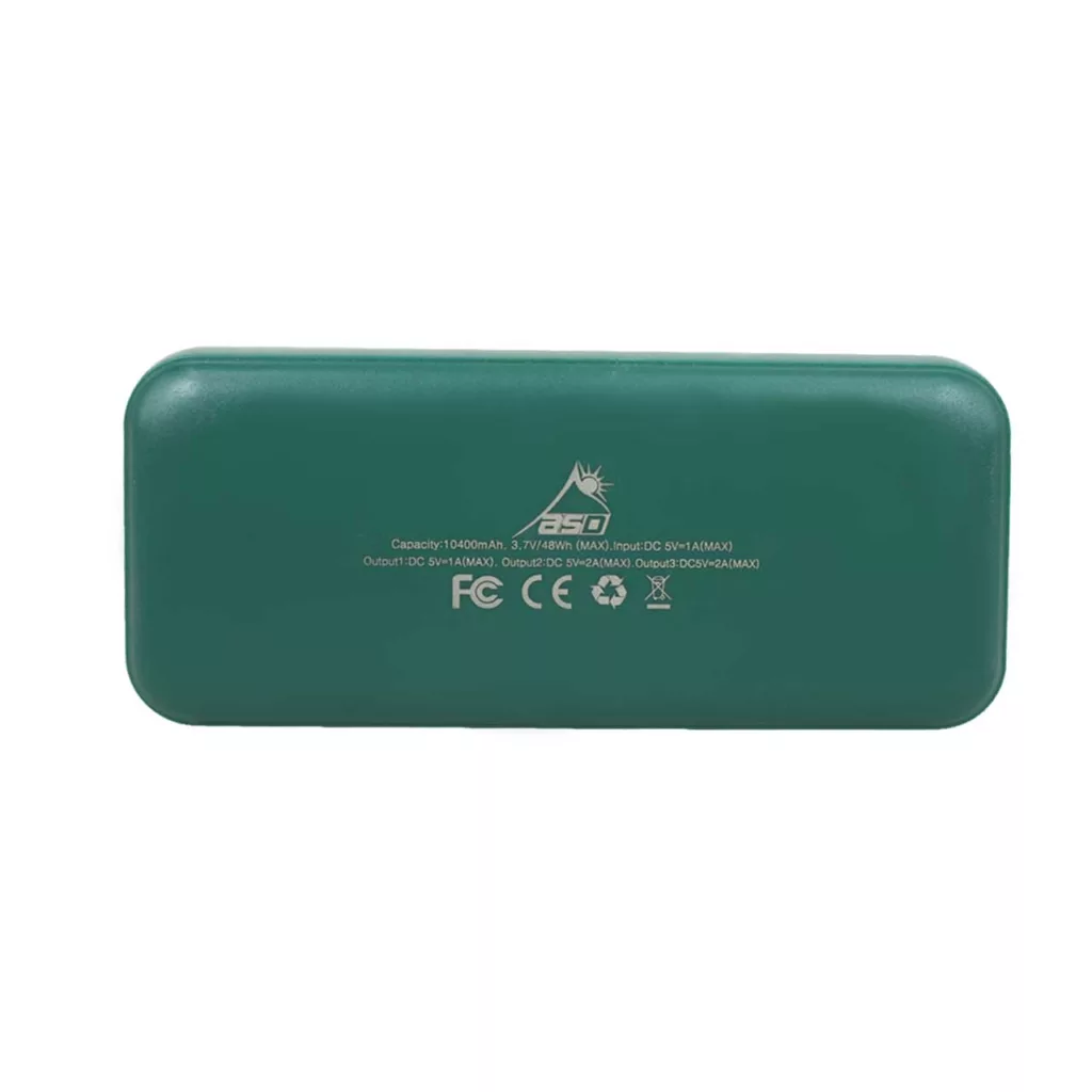 پاوربانک ای اس دی مدل SCAT ظرفیت 10400 میلی آمپر ساعت