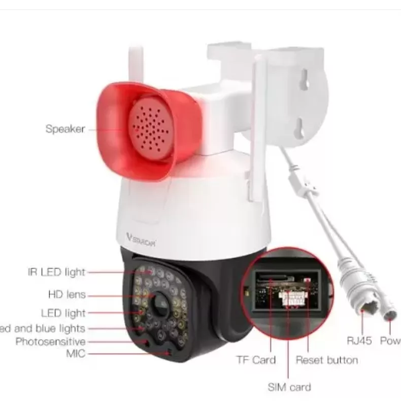 دوربین مداربسته تحت شبکه مدل W23-4G
