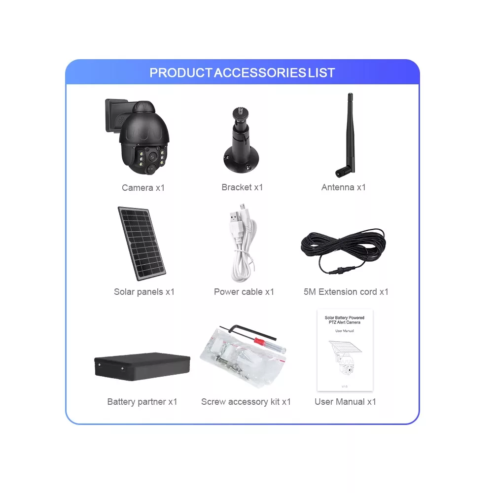 دوربین مداربسته تحت شبکه هونک مدل خورشیدی HN-S558-4G-BLK