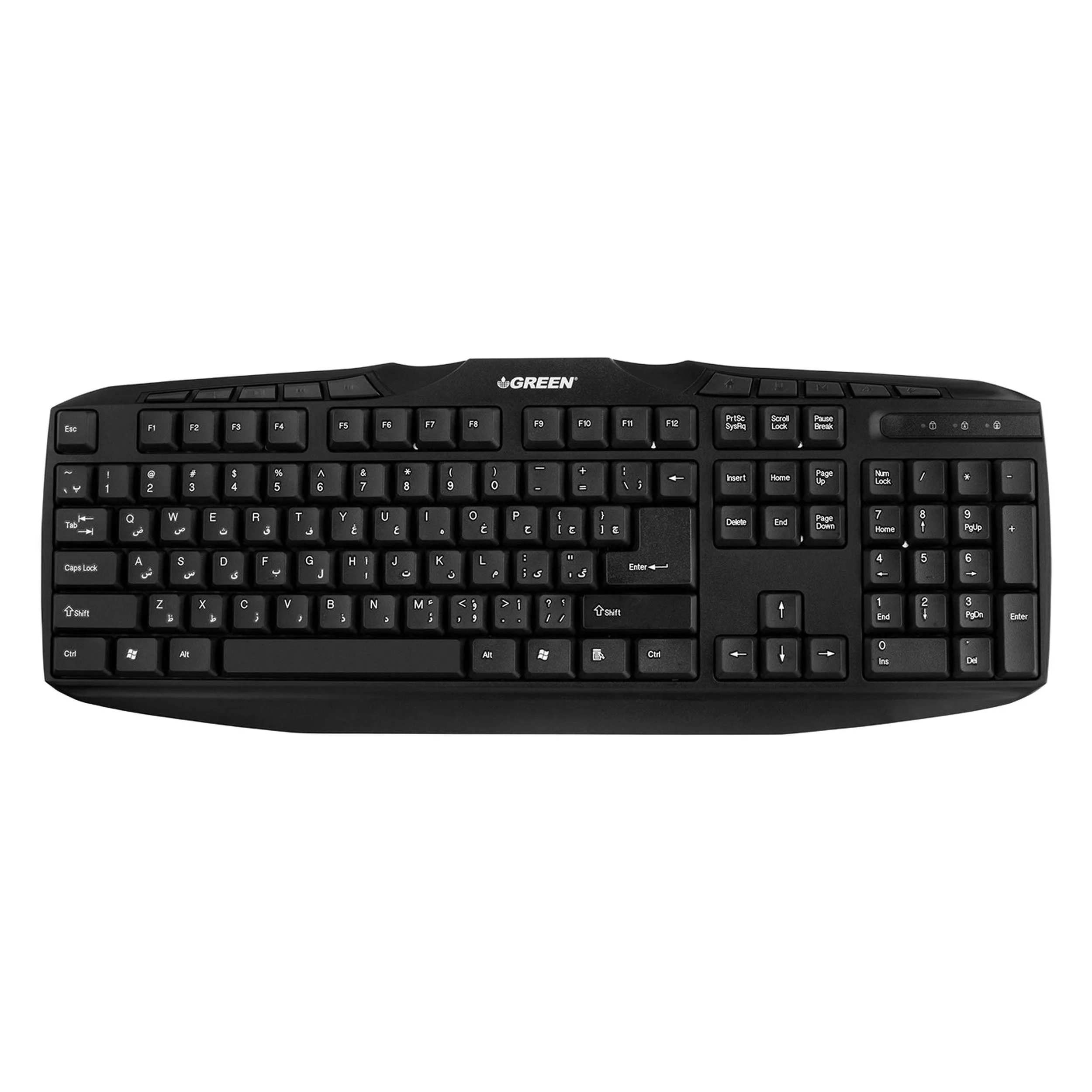 کیبورد گرین مدل GK-302، سوییچ ممبران، Full-Size