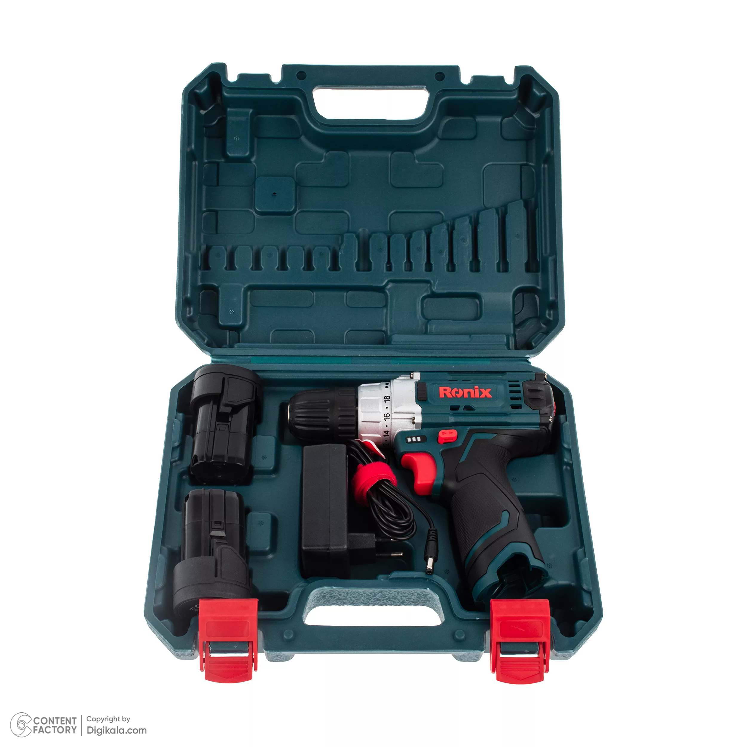 دریل پیچ گوشتی شارژی 10 میلی متری رونیکس مدل 8613i