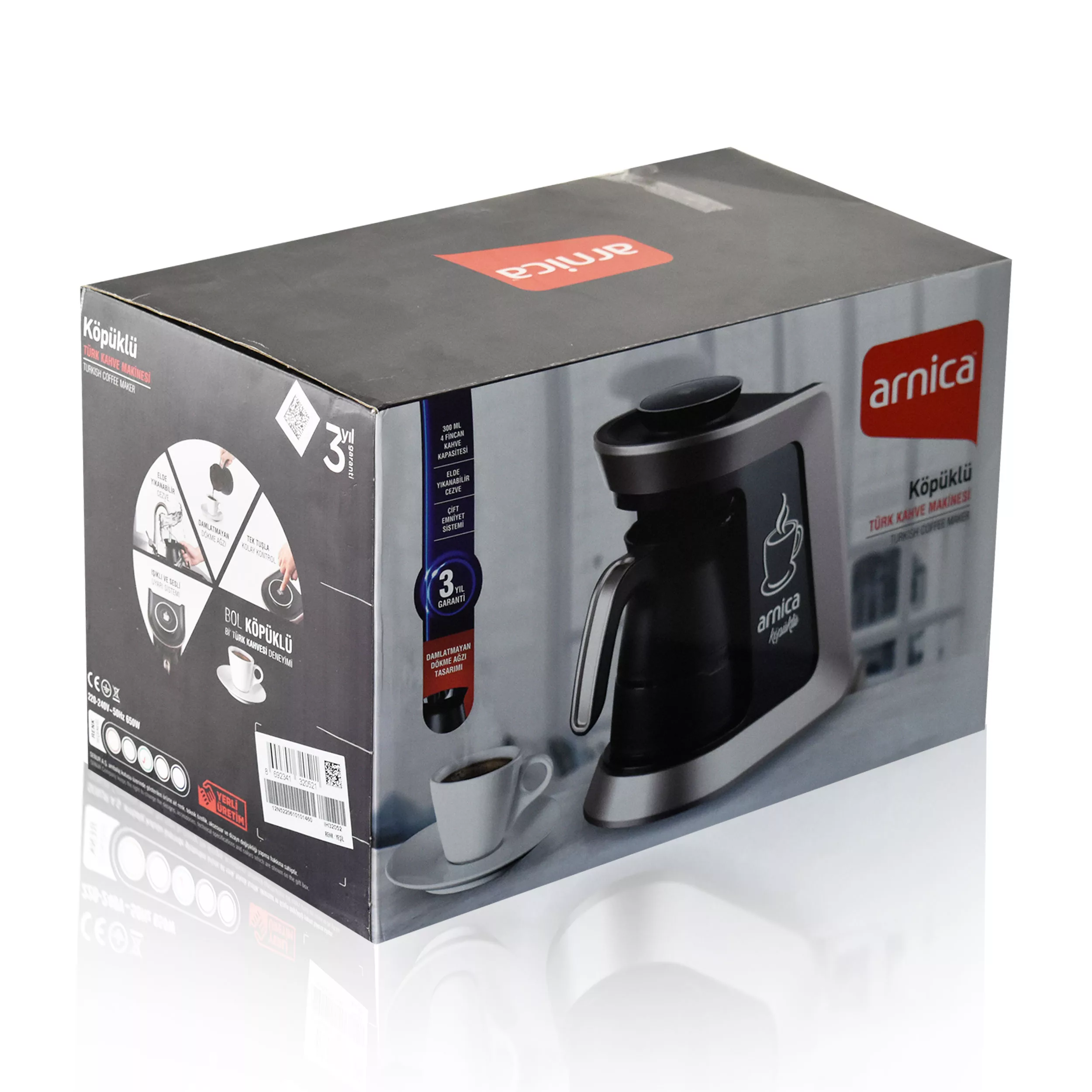 قهوه ساز آرنیکا مدل Kopuklu