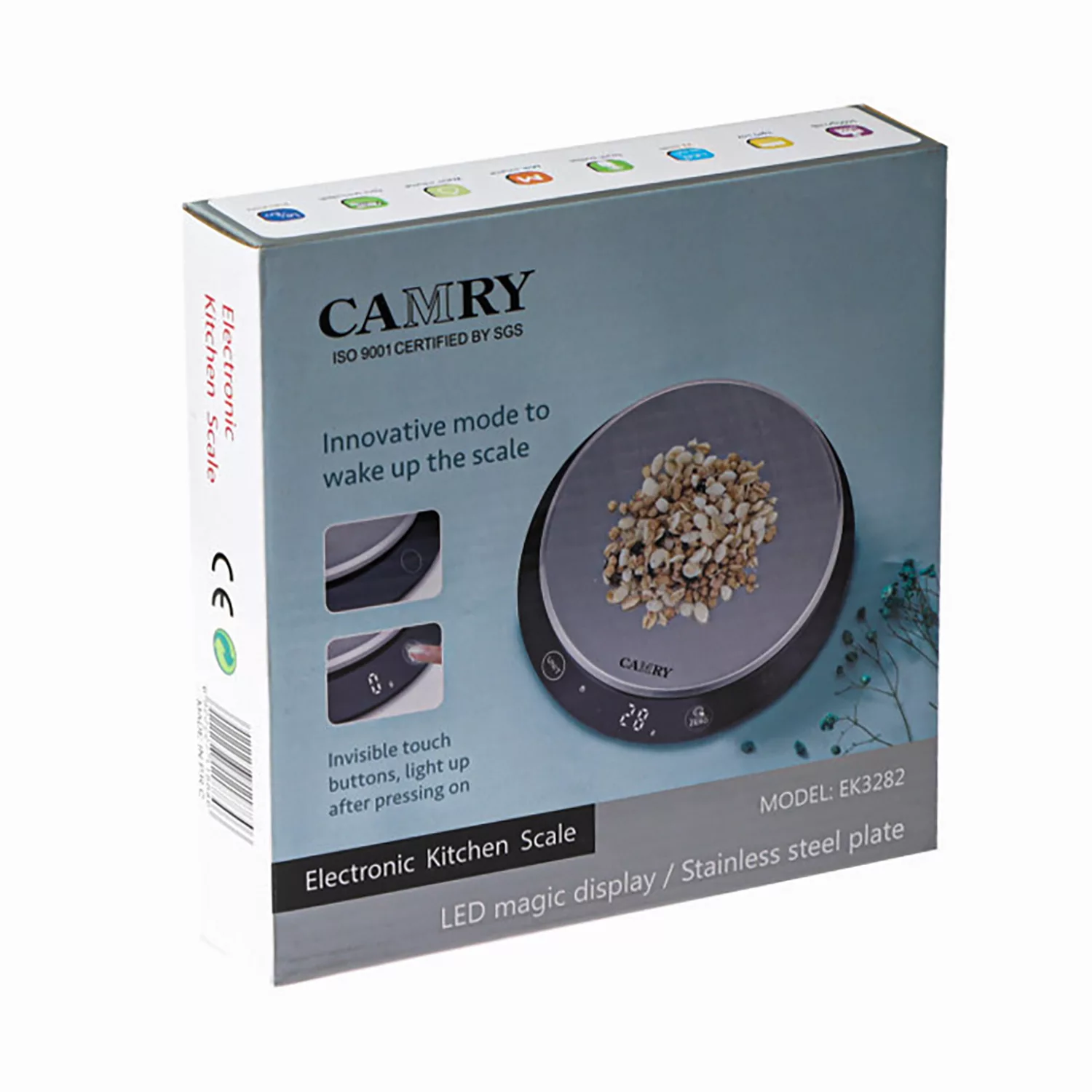 ترازوی آشپزخانه کمری مدل PT-3282EK