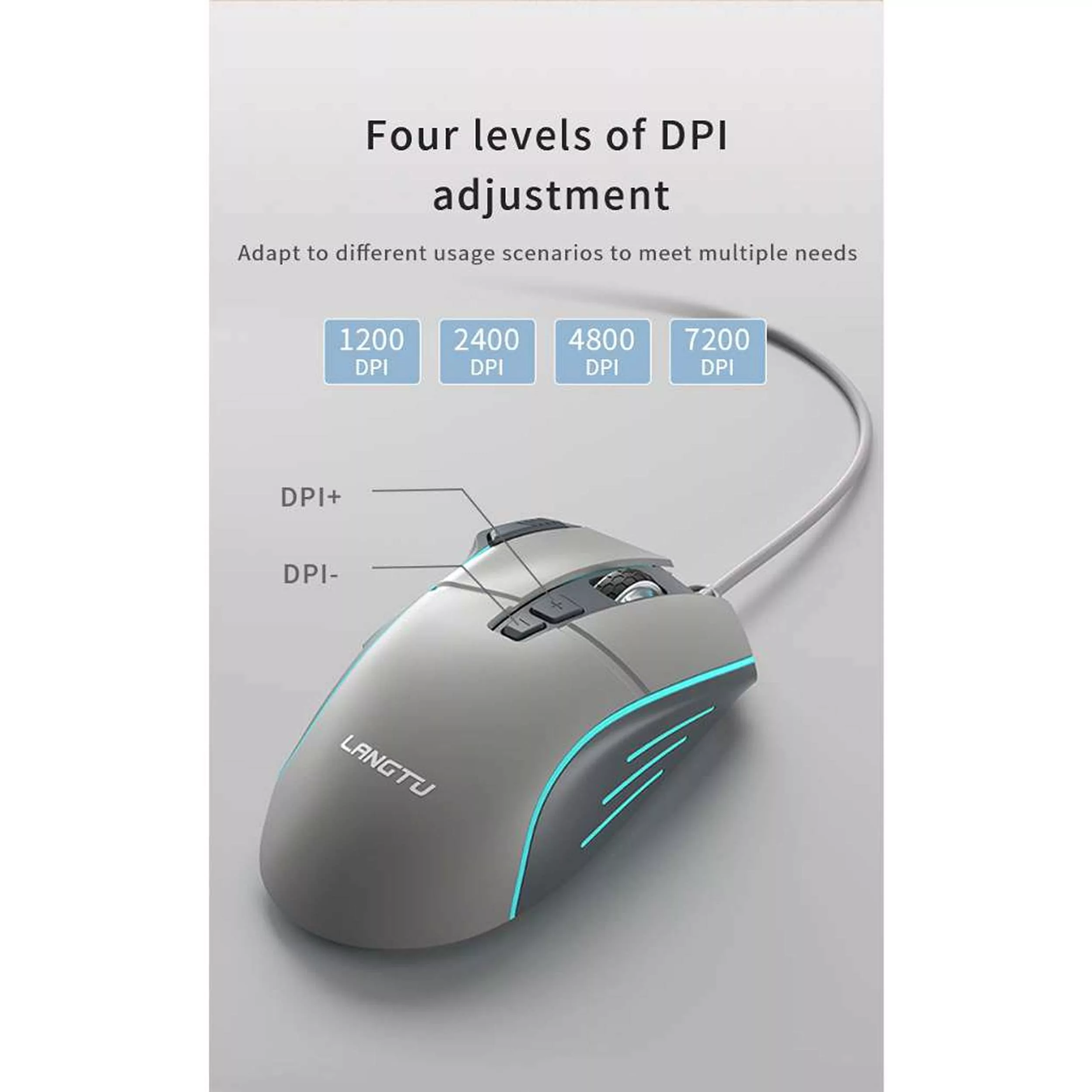 ماوس گیمینگ لانگتو مدل G1 PRO