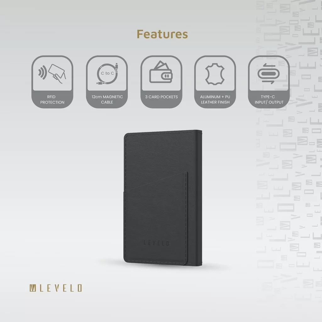 پاوربانک لولو مدل Vermont ظرفیت 5000 میلی آمپر ساعت