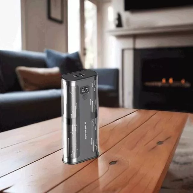 پاوربانک پاورلوژی مدل CRYSTALLINE ظرفیت 20000 میلی آمپر ساعت