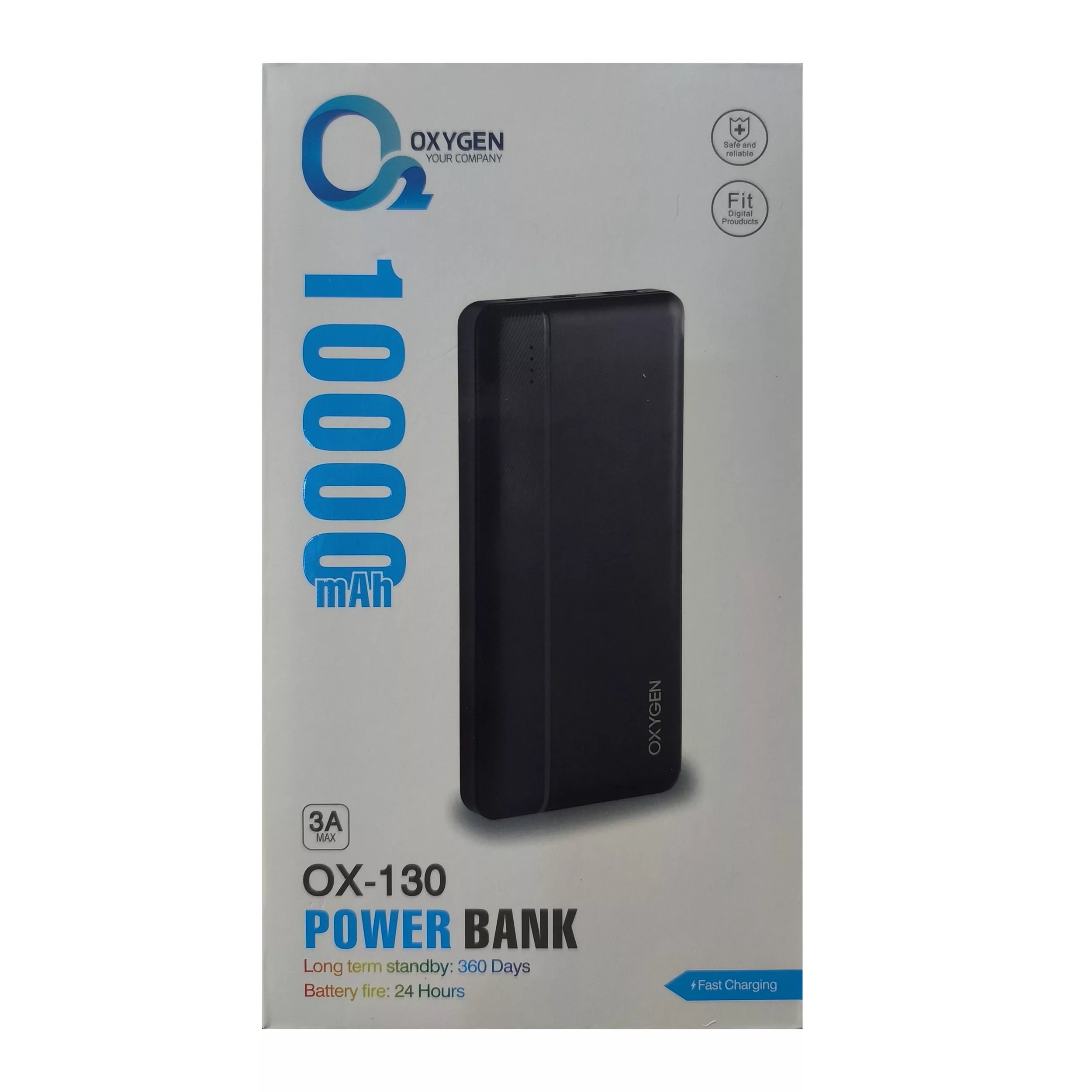 پاوربانک مدل OX 130 ظرفیت 10000 میلی آمپر ساعت