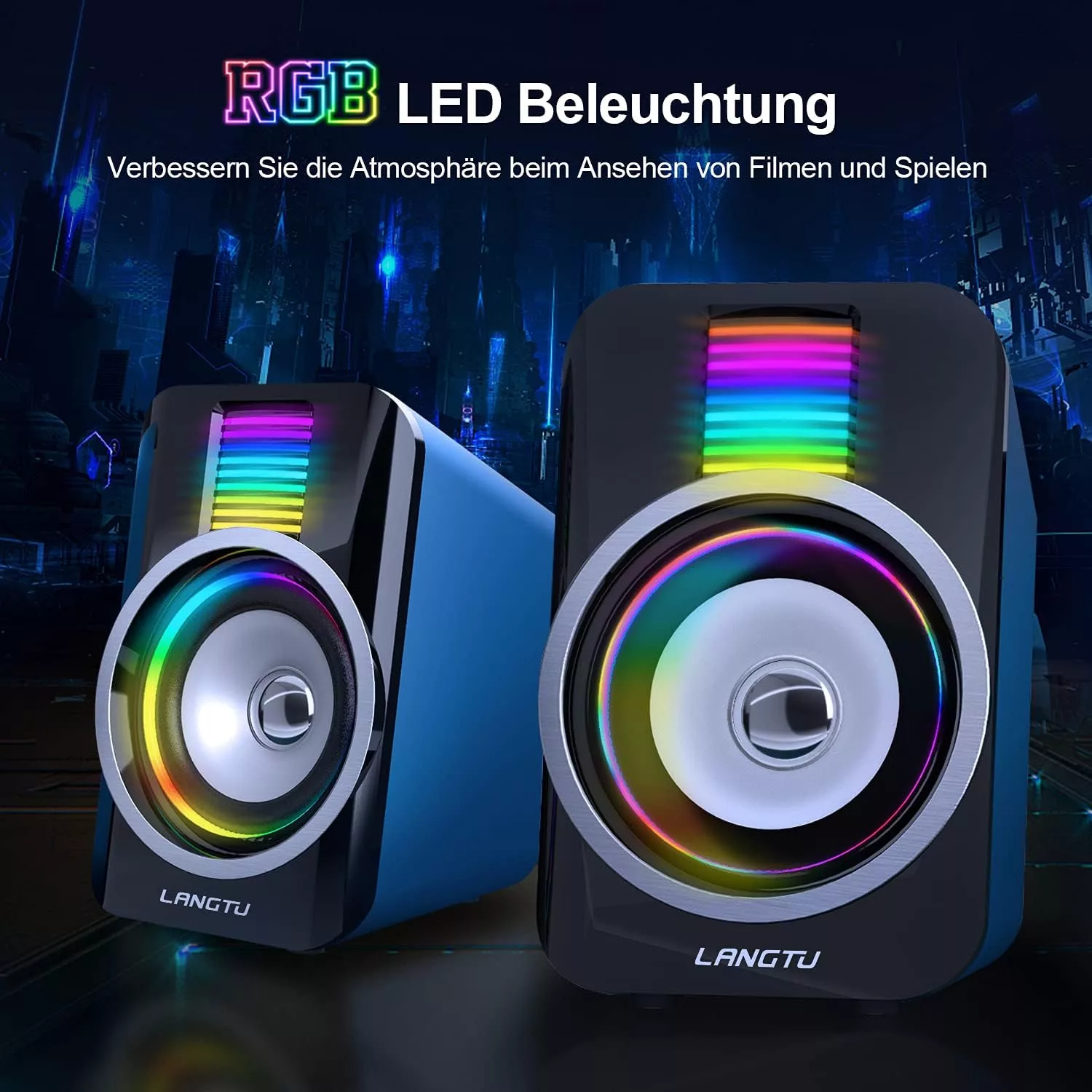 اسپیکر گیمینگ لانگتیو مدل B097R5M6GQ