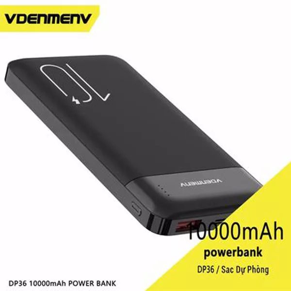 پاوربانک دنمن مدل DP36 ظرفیت 10000 میلی آمپر ساعت