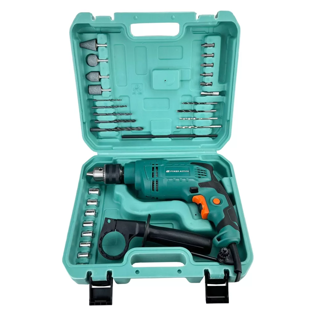 مجموعه 30 عددی دریل چکشی پاور اکشن مدل ID 750-C