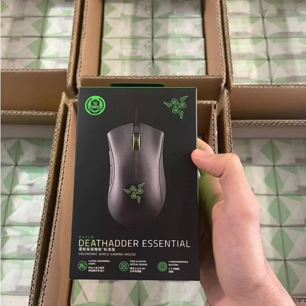 ماوس مخصوص بازی ریزر مدل DeathAdder Essential
