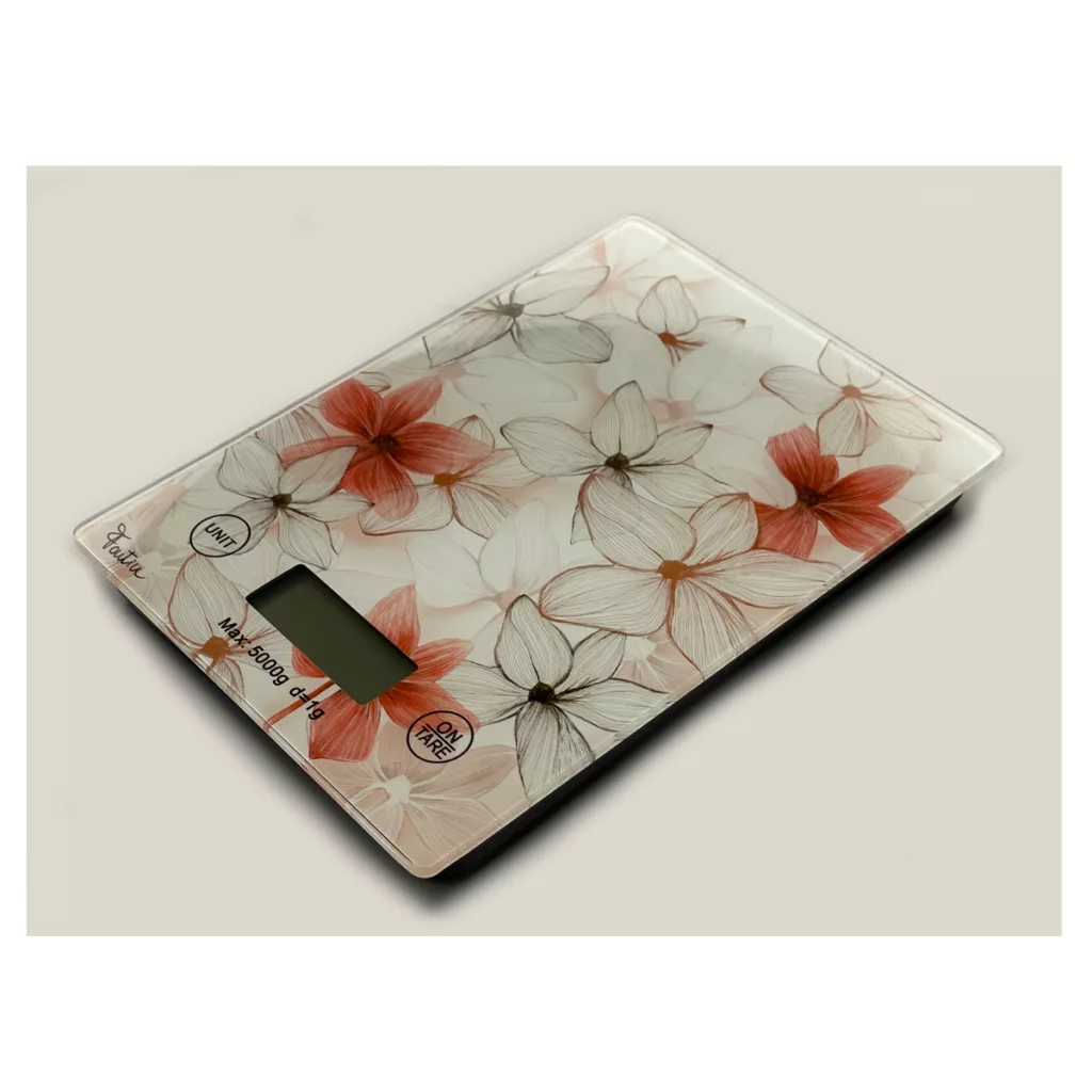 ترازو آشپزخانه دیجیتال مدل KITCHEN SCALE SH-S حداکثر ظرفیت قابل اندازه‌گیری 5 کیلوگرم با دقت اندازه‌گیری 1 گرم