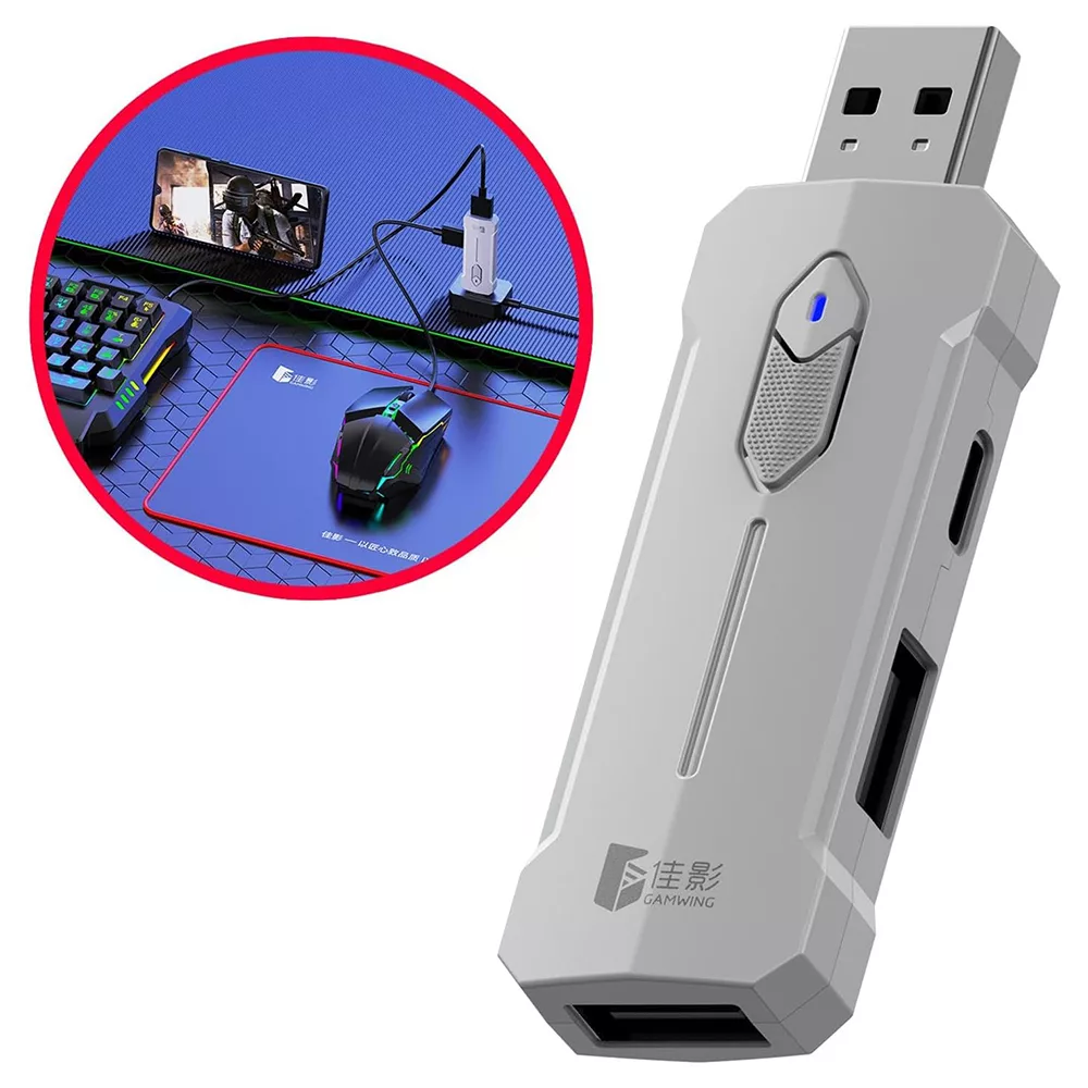 کیبورد و ماوس گیمینگ مدل X8 Pro به همراه مبدل و ماوس پد